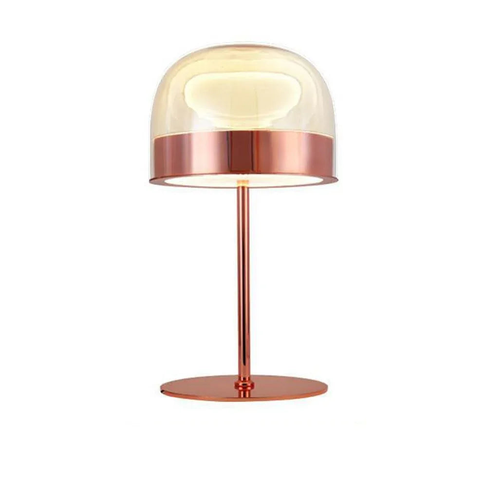Audara-Postmodern Light Luxury Bedroom Bedside Desk Light Elegant Warm Glass Desk Lamp Cafe Dining Room Villa Lighting Fixture Farmhouse B&B Study Apartment Living Room Table Lamp Pink