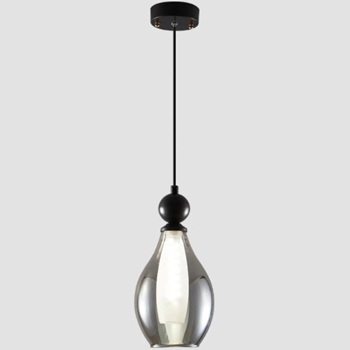 Audara-Small Glass Pendant Lights for Bedrooms, Featuring A Minimalist Modern Style That Cleverly Blends Bohemian and Wabi-sabi Aesthetics. Suitable for Dining Rooms, Living Rooms, Entryways, Etc A