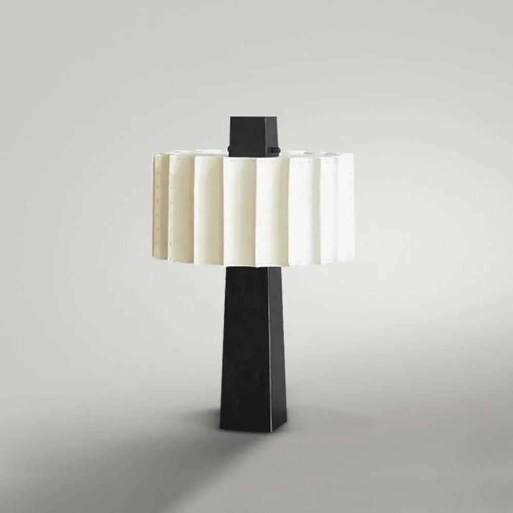 Audara-Modern Chinese Study Living Room Counter Desk Light Scandinavian Simple White Fabric Desk Lamp Study Bedroom Corridor Window Table Lamp Cafe B&B Clubhouse Decoration Lighting Fixture