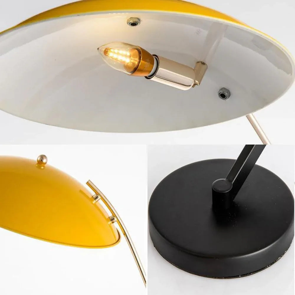 Audara-Postmodern Fashion Study Bedroom Desk Light Simple Creative Electroplating Hardware Desk Lamp Club Restaurant Coffee Shop Villa Lighting Fixture Office Living Room Decoration Table Lamp