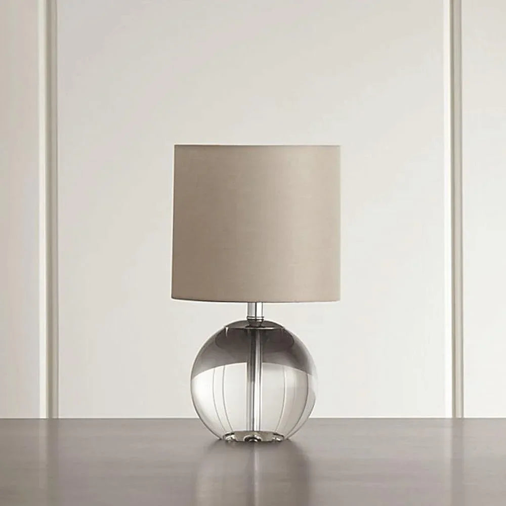 Audara-Modern Simple Crystal Fabric Desk Lamp Creative Light Luxury Bedroom Bedside Study Desk Light Living Room Counter Tea House Table Lamp Sample Room Exhibition Stand Farmhouse Lighting Fixture