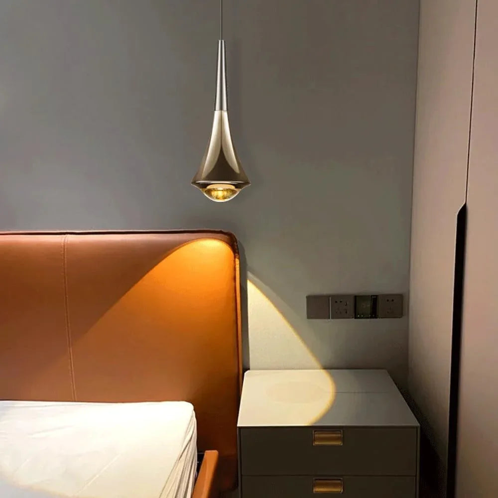 Audara-3-inch Minimalist Mini Chandelier Light Fixture, Bohemian Style, Suitable For Decorative Pendant Lights In Bedrooms, Bedside Tables, Hallways, Balconies, Living Rooms, Hotel Entryways, And Cafe