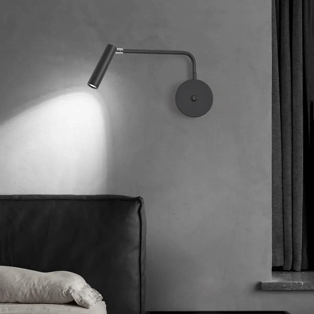 Audara-Scandinavian Simple LED Wall Lamp Bedroom Bedside Reading Wall Lights Creative Light Luxury Study Room Sconces Aisle Corridor Foyer Mounted Lighting Fixture
