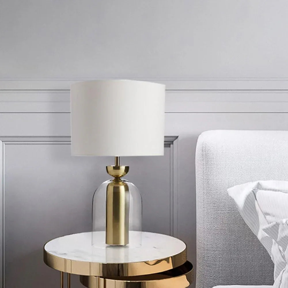 Audara-Scandinavian Simple Designer Showroom Model House Desk Light Luxury High-end Glass Desk Lamp Study Office Coffee Shop Table Lamp Restaurant Hotel Front Desk Villa Lighting Fixture