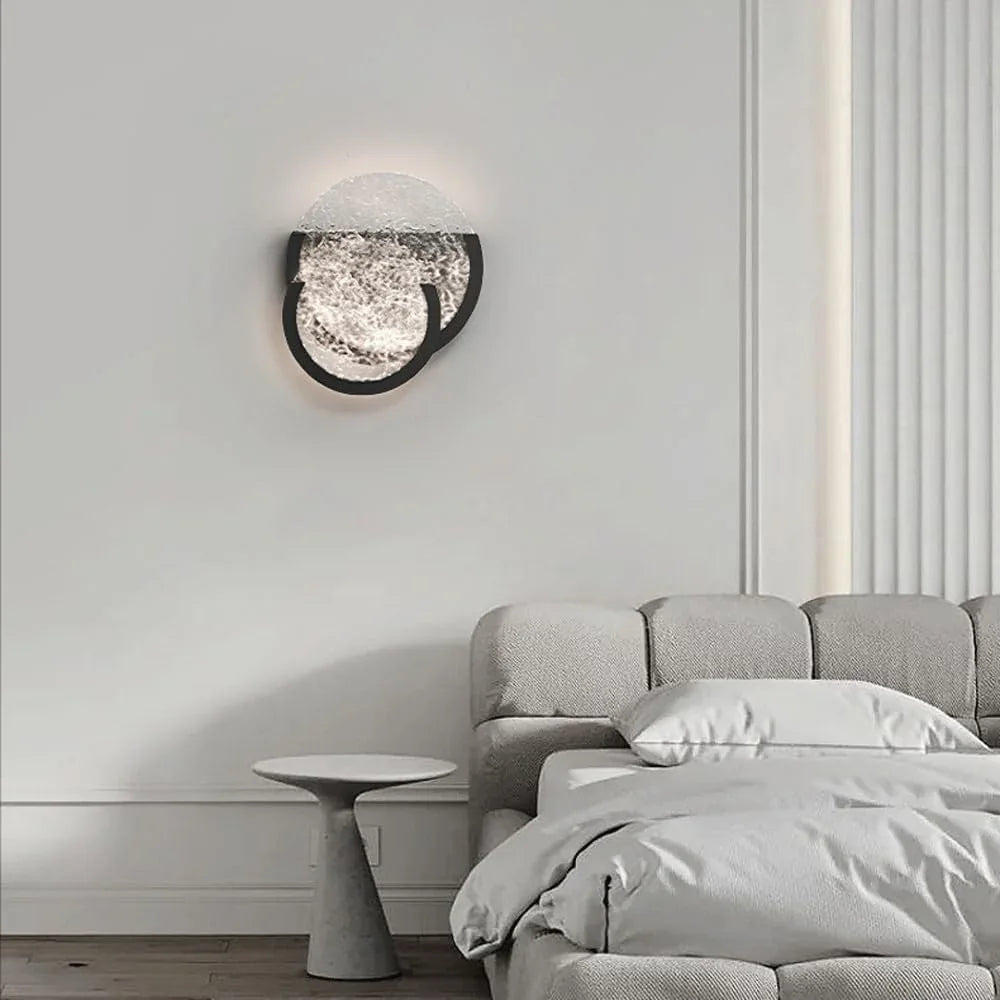 Audara-New Modern Aluminum Wall Lamp High-end Bedroom Bedside Resin Wall Lights Designer New Irregular Sconces Living Room Corridor Decorative Mounted Lighting Fixture