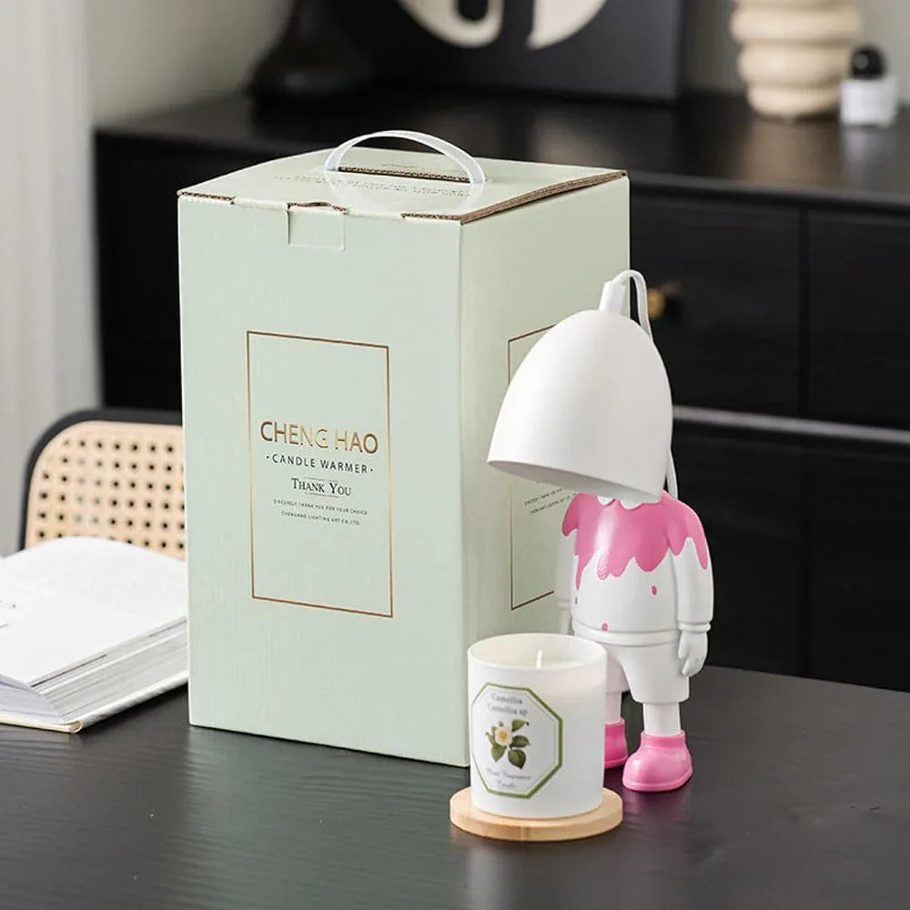 Audara-Creative Ambience Children's Room Bedroom Bedside Desk Light Dormitory School Library Desk Lamp Restaurant Dessert Shop Children's Clothing Store Table Lamp Cute Cartoon Study Room Lighting Fixture