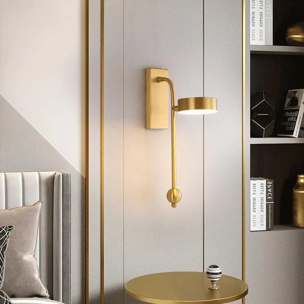 Audara-Postmodern Simple Wall Lamp Scandinavian Creative LED Wall Lights Bedroom Bedside Ambience Sconces Aisle Corridor Foyer Mounted Lighting Fixture