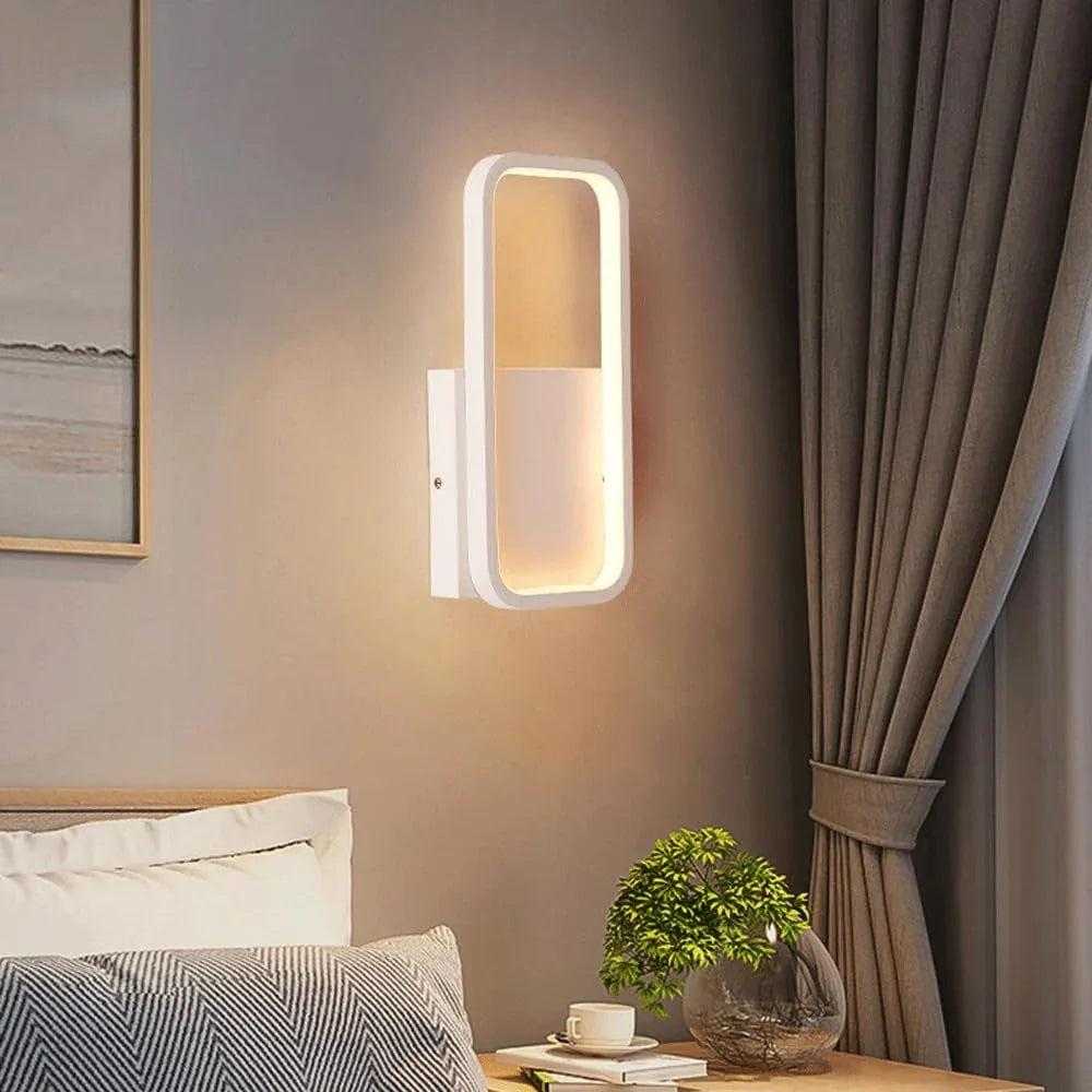 Audara-Modern Simple Living Room Wall Lamp Personalized Bedroom Bedside LED Wall Lights Staircase Aisle Entryway Sconces French Romantic Designer Metal Mounted Lighting Fixture