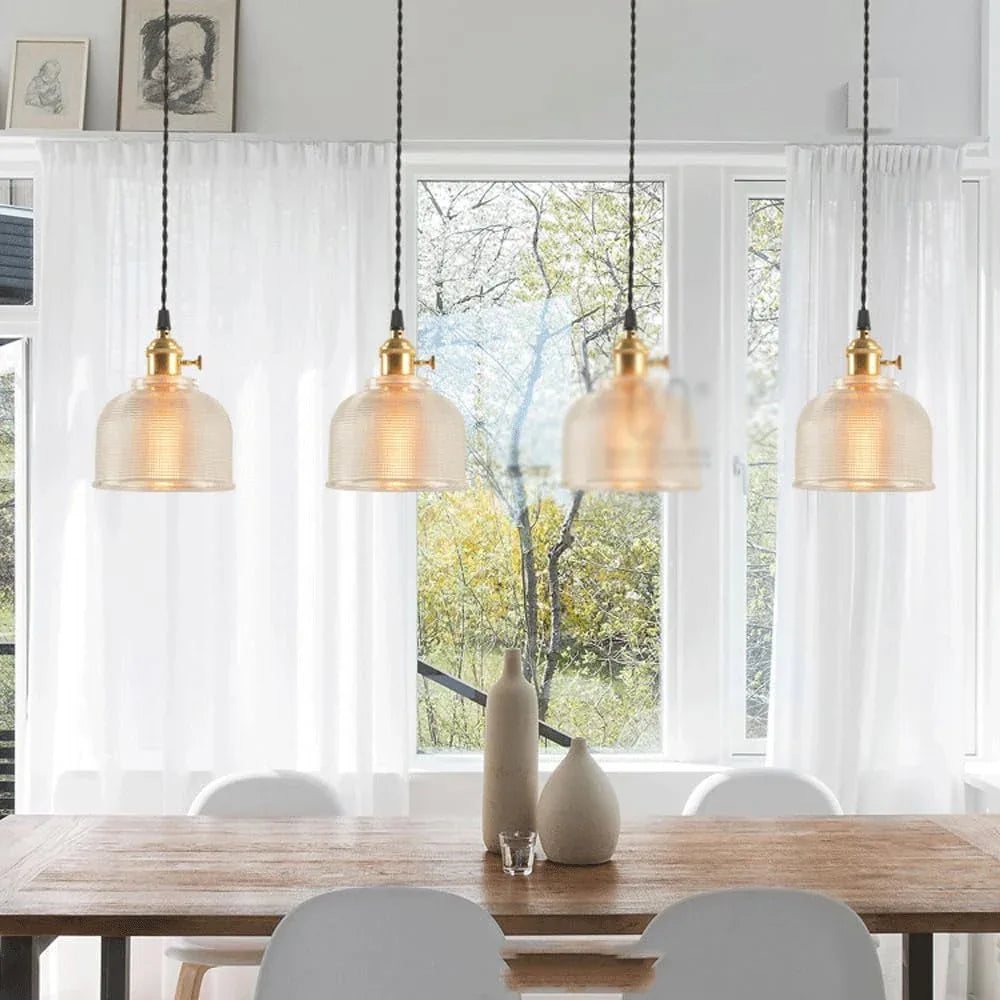Audara-Creative Glass Pendant Lights, Small-Sized Hanging Decorative Lights, Modern Minimalist and Bohemian Style, Suitable for Bedrooms, Hotels, Kitchens, Islands, Entryways, Etc.