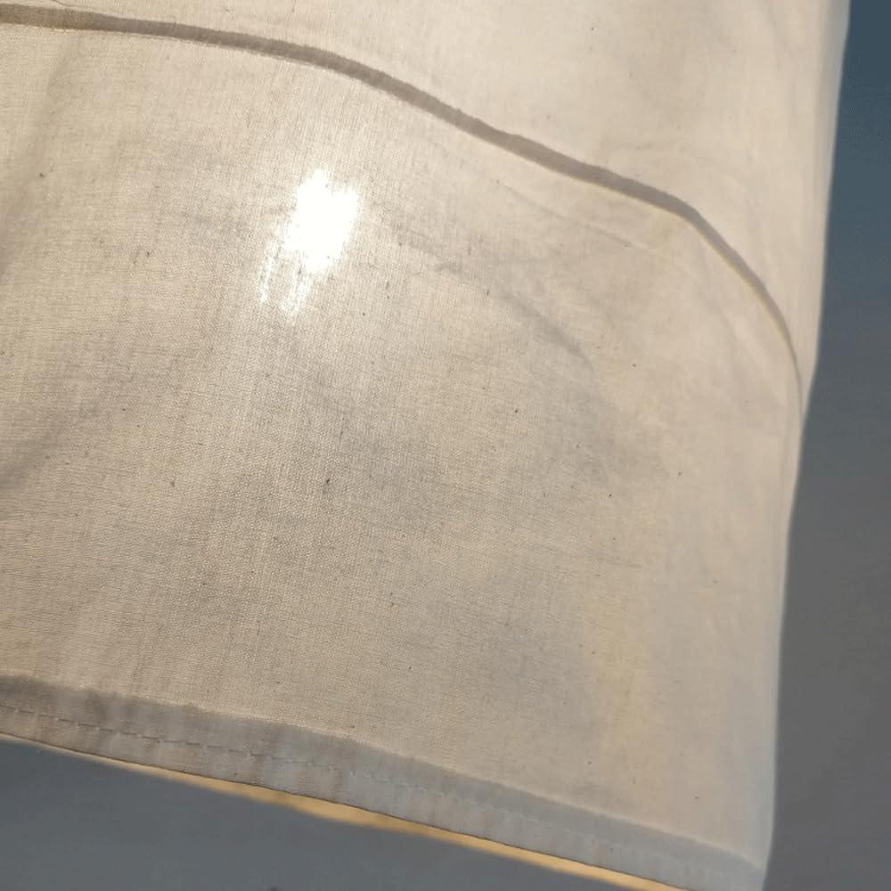 Audara European Simple Fabric Pendant Light Handmade High-end Bedroom Hanging Lamp for Cafe Bar Restaurant Chandeliers Villa Flower Shop Showcase Counter Decoration Lighting Fixture (E26 Lampholder)