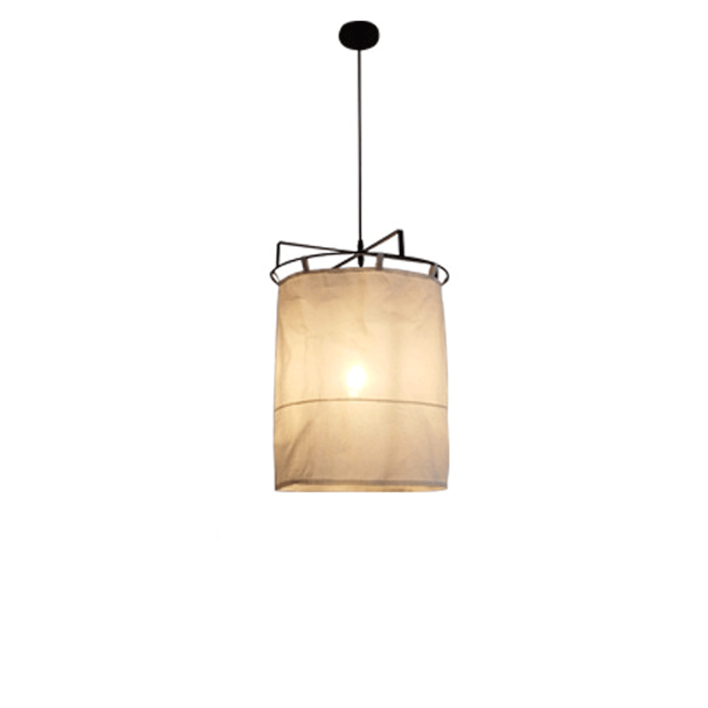 Audara European Simple Fabric Pendant Light Handmade High-end Bedroom Hanging Lamp for Cafe Bar Restaurant Chandeliers Villa Flower Shop Showcase Counter Decoration Lighting Fixture (E26 Lampholder)