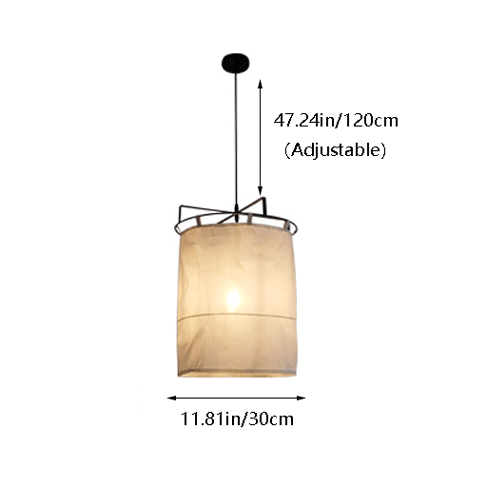 Audara European Simple Fabric Pendant Light Handmade High-end Bedroom Hanging Lamp for Cafe Bar Restaurant Chandeliers Villa Flower Shop Showcase Counter Decoration Lighting Fixture (E26 Lampholder)