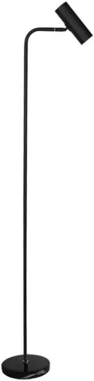 Audara-Simple 12W Tri-Colour Dimmer Reading Lamp Modern Black Marble Floor Lamp Office Bedroom Study Room Standing Lamp Showroom Club Decoration Lighting Fixture