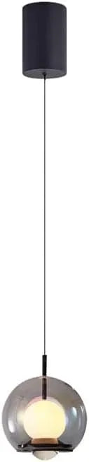 Audara-Modern Simple Liftable Bed Head Aluminum Pendant Lightled Light Luxury Creative Marble Dining Room Chandeliers Fashion Home Glass HangingLamp Living Room Sofa Background Decoration Lighting Fixture