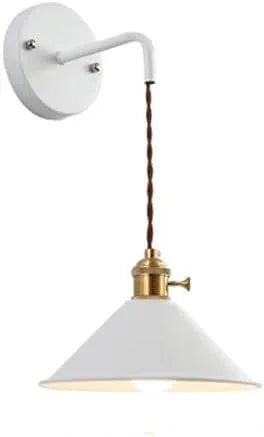 Audara-American Retro Wall Lamp Creative Scandinavian Rural Wall Lights Simple Living Room Study Bedside Sconces Cafe Background Wall Metal Mounted Lighting Fixture