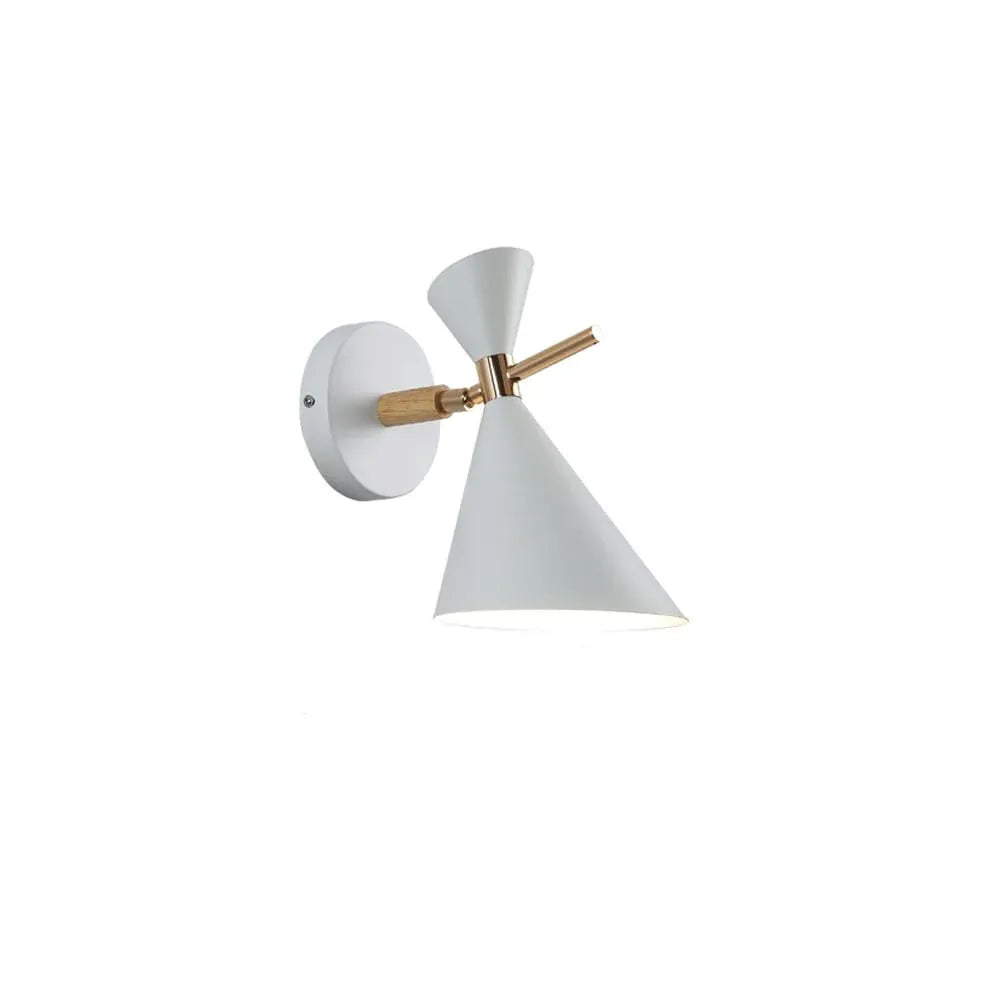 Audara-American Retro Wall Lamp Creative Scandinavian Rural Wall Lights Simple Living Room Study Bedside Sconces Cafe Background Wall Metal Mounted Lighting Fixture Small