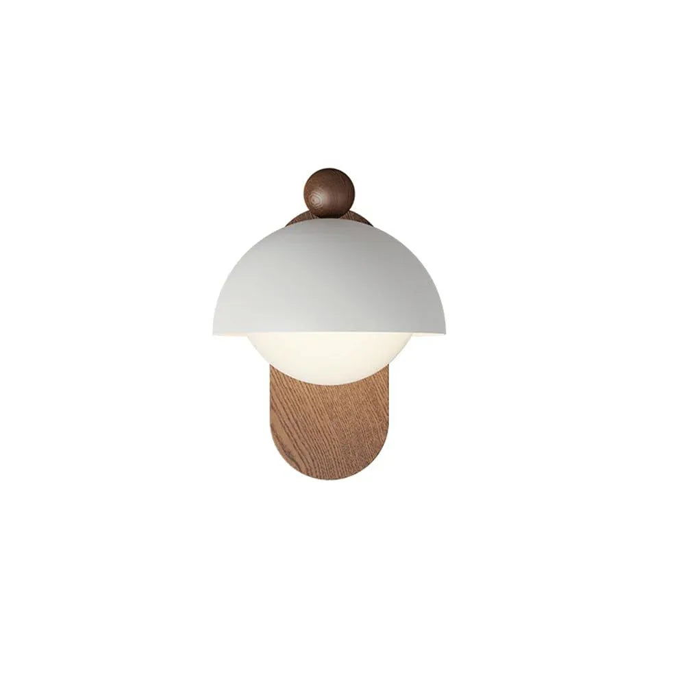 Audara-Scandinavian Simple Wall Lamp Bedroom Bedside LED Wall Lights Modern Creative Individuality Log Sconces Children's Room Balcony Study Room Mounted Lighting Fixture Large