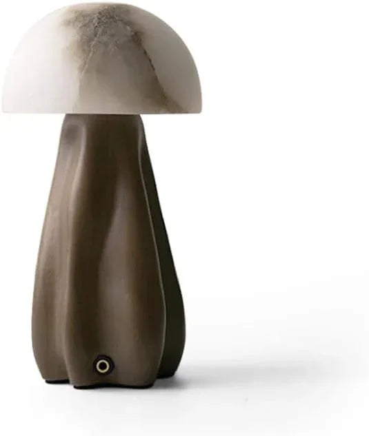 Audara-Luxury High-end Living Room Study Office Desk Light Classic Creative Mushroom Marble Desk Lamp Bedroom Bedside Dining Table Lamp Club Dining Room Farmhouse B&B Decoration Lighting Fixture