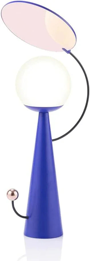 Audara-Creative Modern Bedroom Bedside Desk Light Minimalist Metal Spherical White Glass Desk Lamp Cosy Study Apartment Dormitory Office Table Lamp Restaurant Bar Decoration Lighting Fixture
