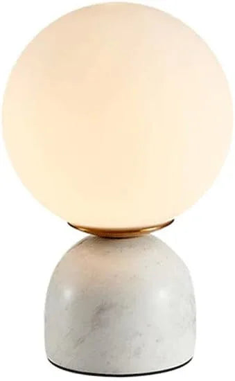 Audara-Creative Fashion B&B Bed Small Desk Light Scandinavian Luxury Glass Marble Desk Lamp Study Room Living Room Apartment Office Table Lamp Clubhouse Hotel Front Desk Coffee Shop Lighting Fixture