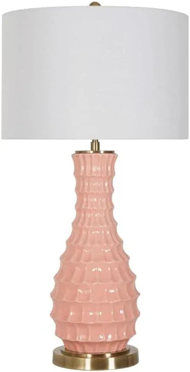 Audara-Luxury Nordic Study Office Desk Light Simple Bedroom Bedside Living Room Desk Lamp Hotel Front Desk Coffee Shop Restaurant Table Lamp White Fabric Ceramic Decoration Lighting Fixture