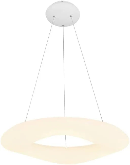 Audara-Italian Designer Cream Style Circle Pendant Light Modern Minimalist Dining Room Bedroom Hanging Lamp Three Colors Changing Light LED Chandelier Model House Light Luxury Creative Lighting Fixture