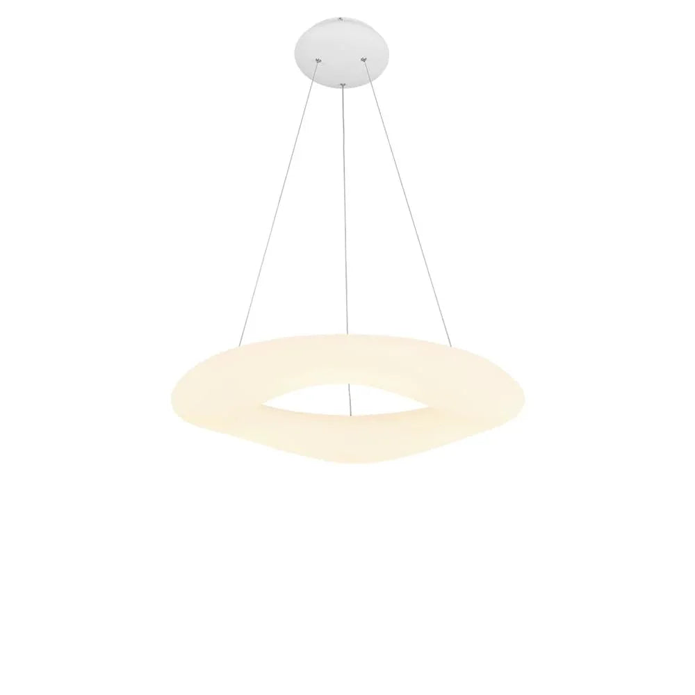 Audara-Italian Designer Cream Style Circle Pendant Light Modern Minimalist Dining Room Bedroom Hanging Lamp Three Colors Changing Light LED Chandelier Model House Light Luxury Creative Lighting Fixture
