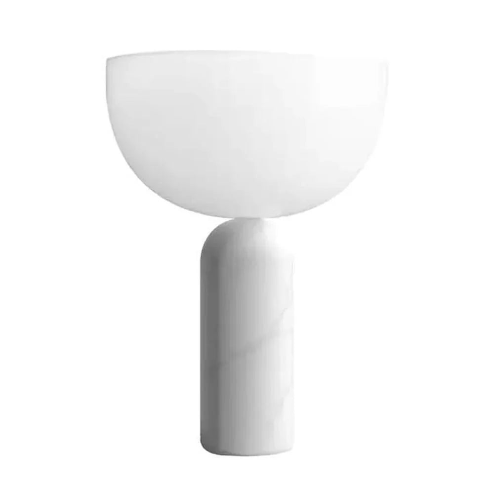 Audara-Scandinavian Minimalist Bedroom Bedside ReadDesk Light Creative Design Glass Marble Desk Lamp Living Room Counter Study Office Table Lamp Hotel Front Desk B&B Clubhouse Lighting Fixture White