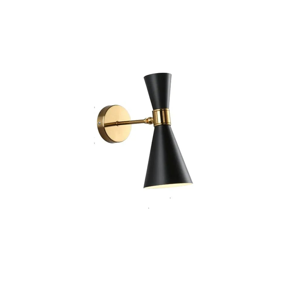 Audara-American Retro Wall Lamp Creative Scandinavian Rural Wall Lights Simple Living Room Study Bedside Sconces Cafe Background Wall Metal Mounted Lighting Fixture X-Small