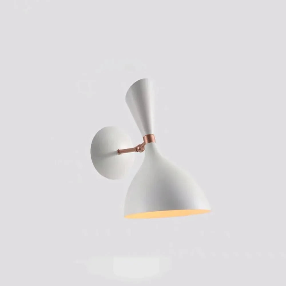 Audara-Scandinavian Industrial Style Staircase Wall lamp Bedroom Hotel Bedside Wall Lights Aisle Corridor Decoration sconces Postmodern Creative Background Wall Mounted Lighting Fixture White