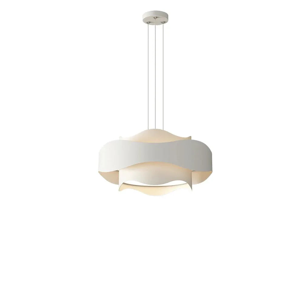 Audara-Iron Art Acrylic Pendant Light Modern Simple Adjustable Hanging Lamp LED Creative Bar Dining Room Chandelier Scandinavian Ins Style Bedroom Study Lighting Fixture