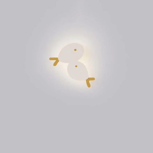 Audara-Children's Room Little Fish Art Wall Lamp Bedroom Bedside LED Wall Lights Creative Cream Wind Entryway Sconces Living Room Study Stairs Mounted Lighting Fixture