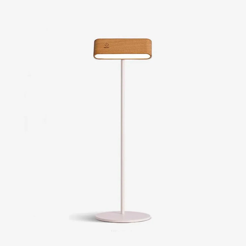 Audara-Minimalist Magnetic Adjustable Angle Solid Wood Desk Light Creative Rechargeable Handheld Small Wall Lamp Desk Lamp Dorm Room Dorm Room Bedroom Bed Small Table Lamp Restaurant Lighting Fixture