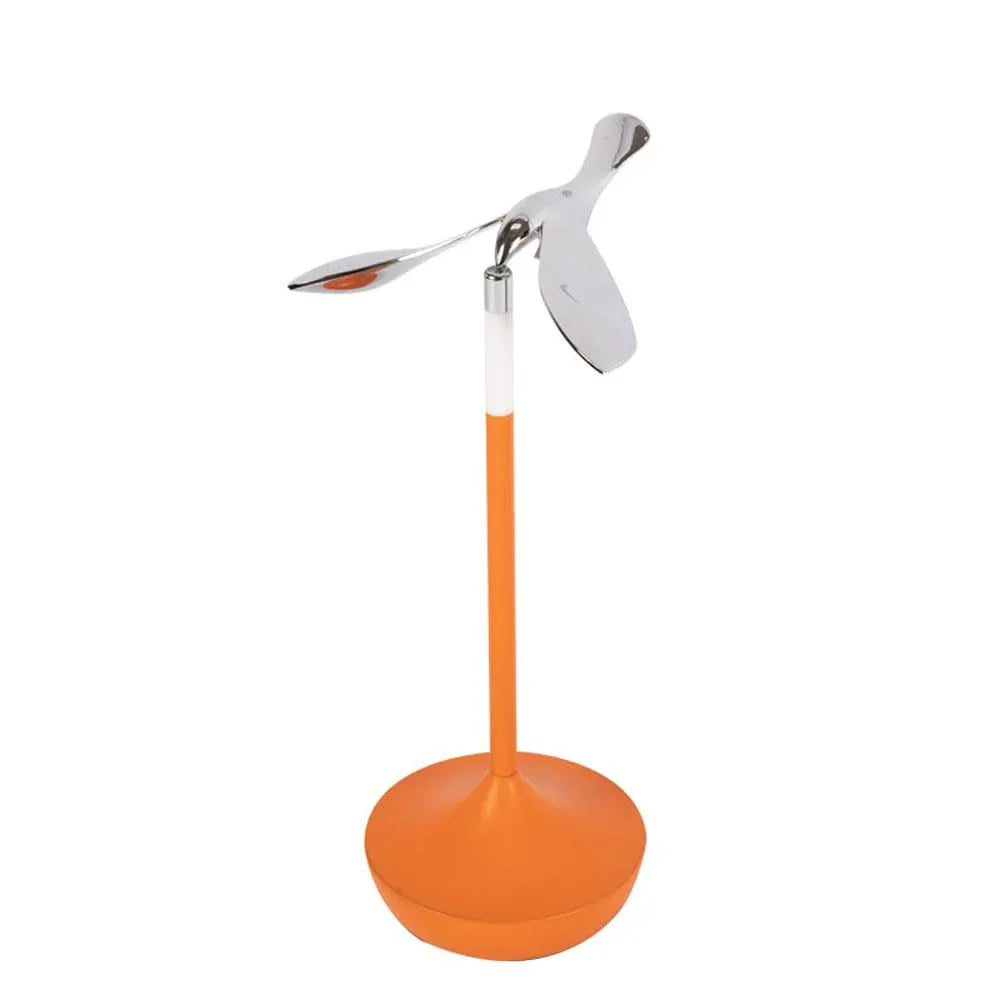 Audara-Creative Bedroom Bedside Small Desk Light High-end LED Acrylic Desk Lamp Dormitory Office Club Table Lamp Living Room Model House Showroom Apartment Lighting Fixture Orange