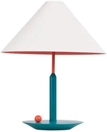 Audara-Scandinavian Simple Study Room Bedroom Children's Room Desk Light Modern Warm White Cone Hardware Desk Lamp Library Cafe Restaurant Lighting Fixture Hotel Showroom Table Lamp