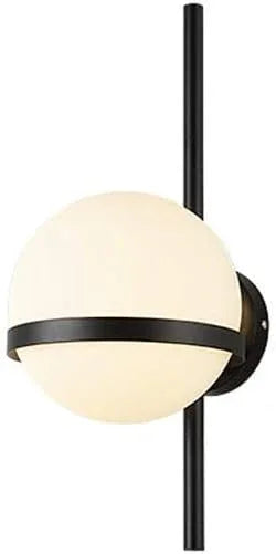 Audara-Scandinavian Simple Glass Wall Lamp Postmodern Living Room Bedroom Bedside Wall Lights Fashion Moon Creative Sconces Corridor Aisle Coffee Shop LED Mounted Lighting Fixture