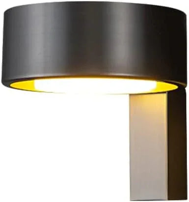 Audara-Postmodern Full Copper LED Wall Lamp Scandinavian Creative Background Wall Lights Simple Bedroom Bedside Sconces Hotel Corridor Corner Mounted Lighting Fixture
