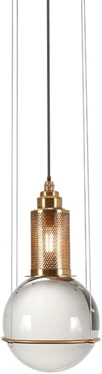 Audara-Crystal Pendant Light, 6-inch Diameter, Traditional Bulb Shape, Modern Minimalist Bohemian Style Decorative Light Fixture, Suitable For Various Spaces Such As Bedrooms, Hotel Entryways, And Caf