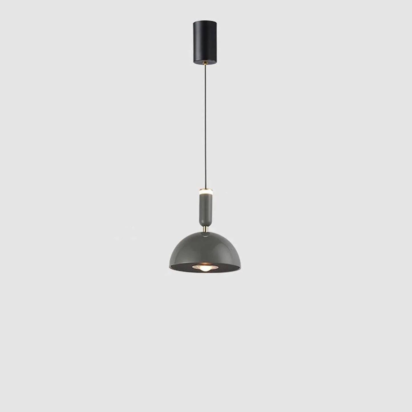 Audara-Premium Feeling Acrylic Aluminum Pendant Light Liftable Hovering Bedside Small Hanging Lamp White Single Head LEDChandeliers Study Living Room Backdrop Decoration Lighting Fixture