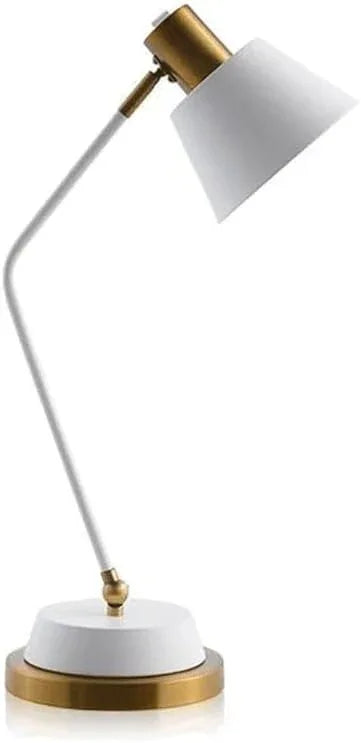 Audara-Scandinavian Modern Hotel Bedroom Desk Light Creative Atmosphere Bedroom Bedside Office Desk Lamp Black Gooseneck Metal Table Lamp Warehouse Bar Dormitory Apartment Lighting Fixture