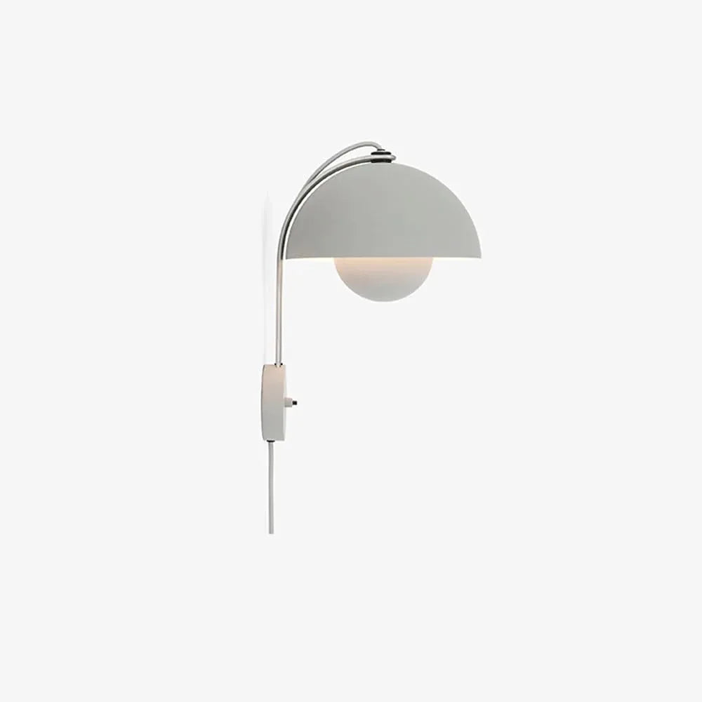Audara-Scandinavian Simple Bedside Wall Lamp Creative Pod Decoration Wall Lights Living Room Aisle Staircase Sconces Japanese Mounted Lighting Fixture Gray