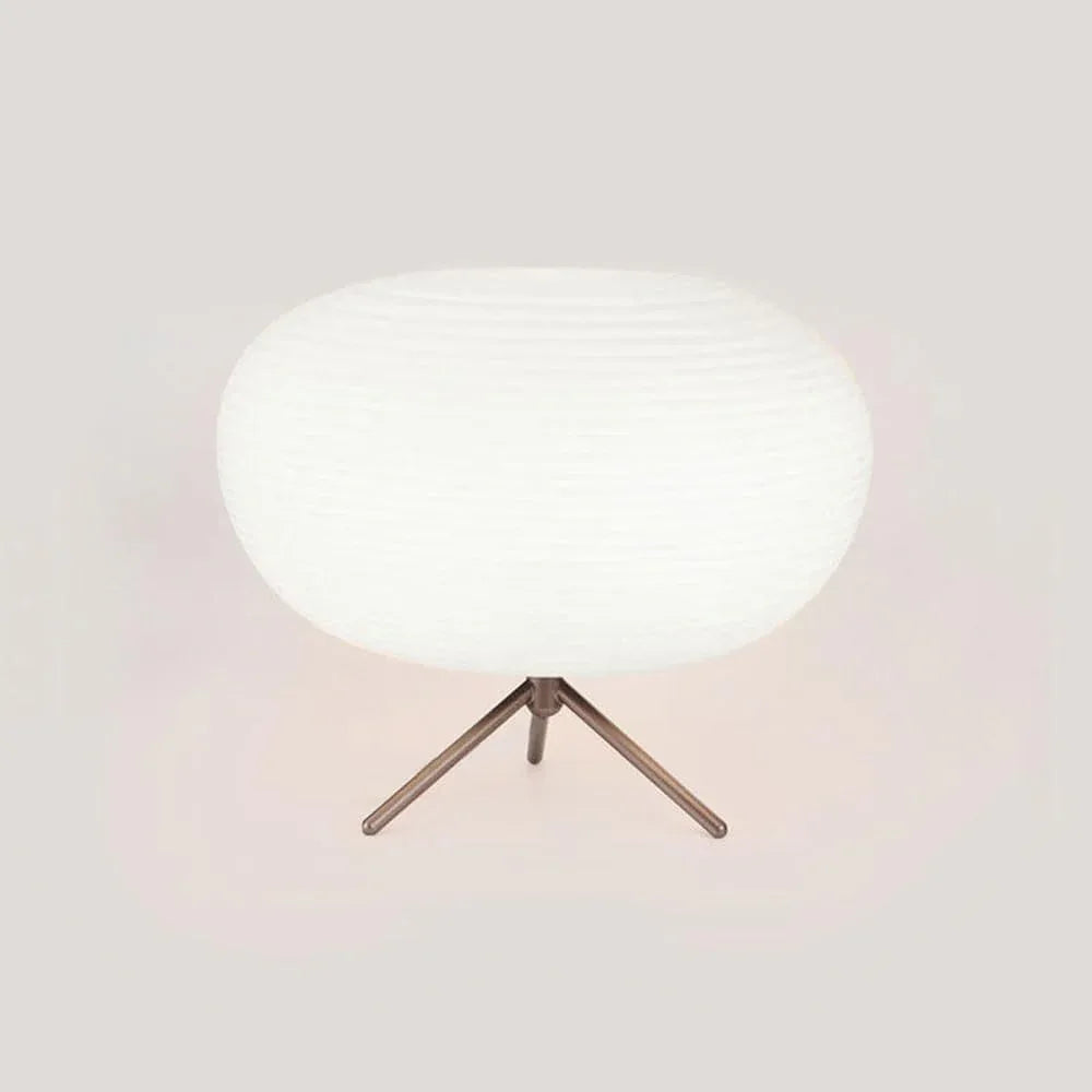 Audara-Scandinavian Simple White Glass Desk Light Creative Art Showroom Model House Desk Lamp Backdrop Living Room Bedroom Table Lamp Office Villa Mall Decoration Lighting Fixture