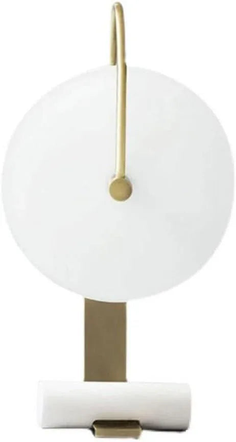 Audara-Scandinavian Simple Model House Designer Desk Light Creative High-end Marble Desk Lamp Mall Hotel Front Desk Showroom Lighting Fixture Bedroom Study Living Room Table Lamp
