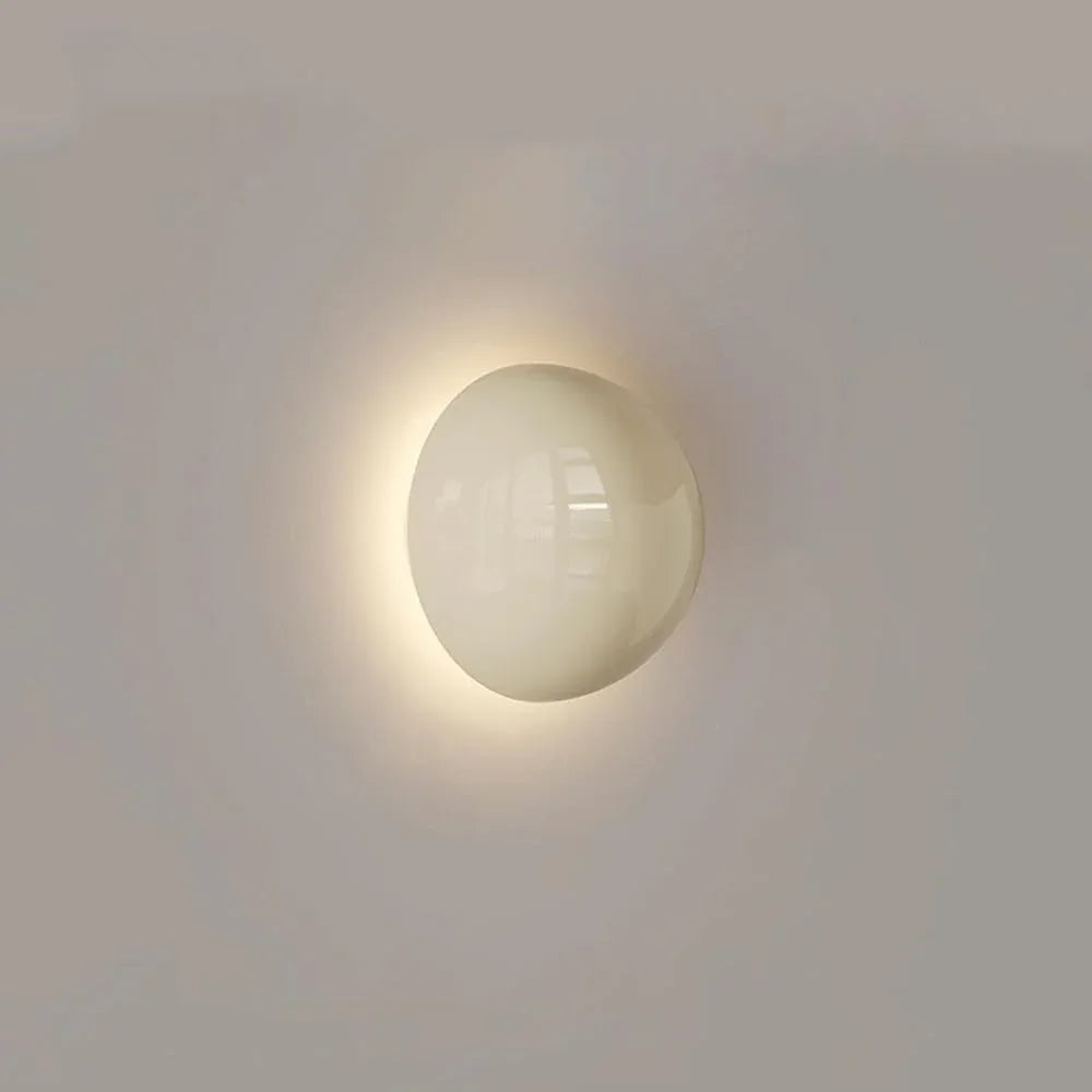 Audara-Modern Simple Bedside Wall Lamp Creative Living Room Background Wall Lights Scandinavian Cream Wind Decoration Sconces Warm Romantic Design Art Mounted Lighting Fixture