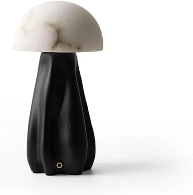 Audara-Luxury High-end Living Room Study Office Desk Light Classic Creative Mushroom Marble Desk Lamp Bedroom Bedside Dining Table Lamp Club Dining Room Farmhouse B&B Decoration Lighting Fixture