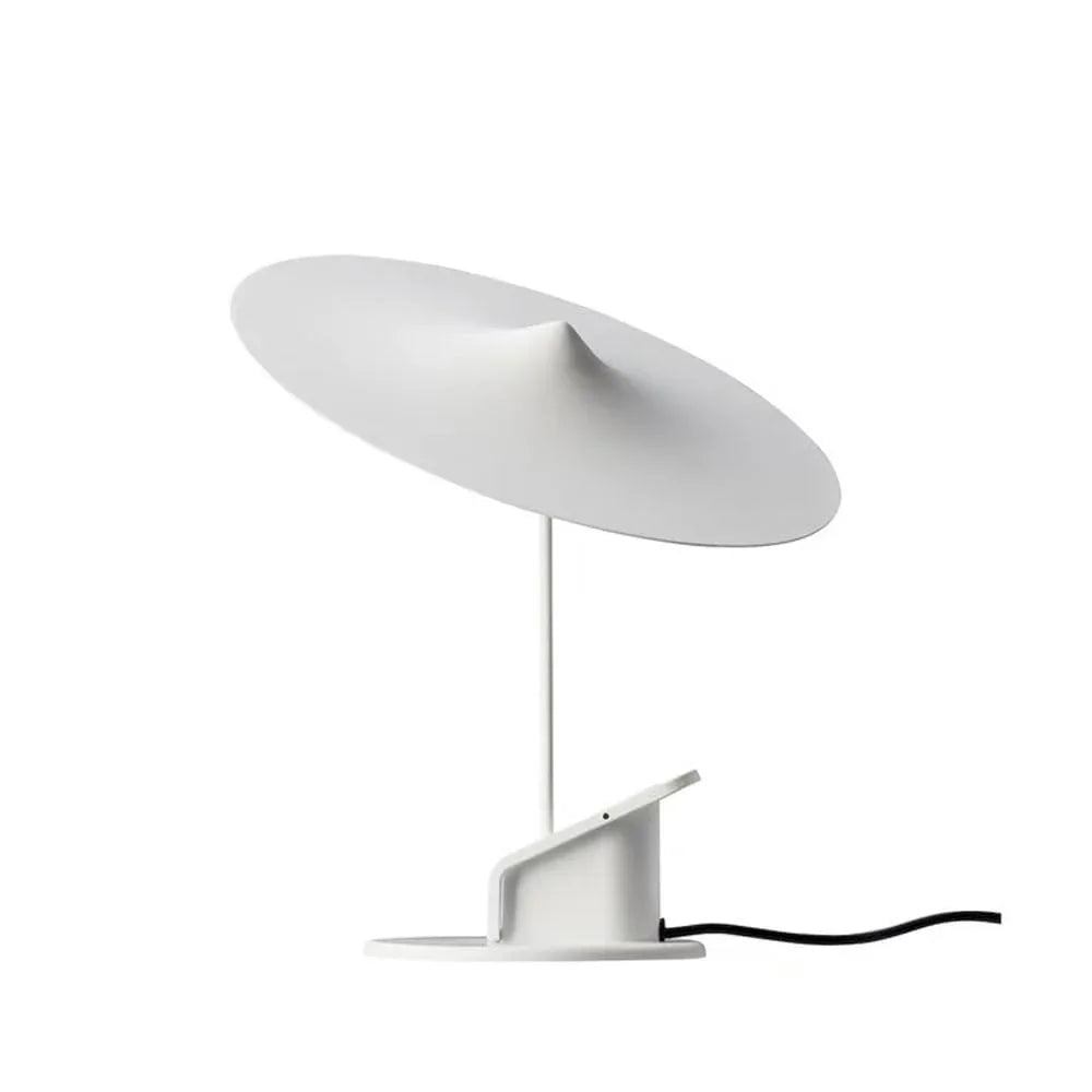 Audara-Fashion Modern Study Living Room Bedroom Bedside Desk Light Office Dormitory Wall Cabinet Desk Lamp Luxury Art Clipable Aluminum Carbon Steel Table Lamp Villa Library Lighting Fixture White