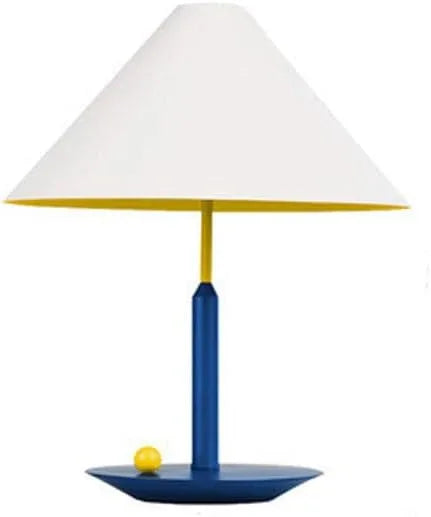 Audara-Scandinavian Simple Study Room Bedroom Children's Room Desk Light Modern Warm White Cone Hardware Desk Lamp Library Cafe Restaurant Lighting Fixture Hotel Showroom Table Lamp