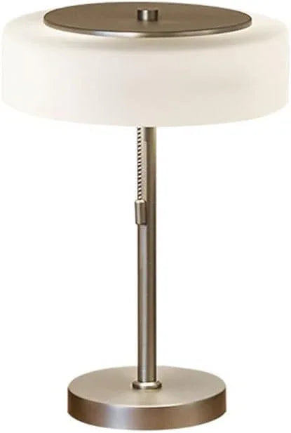 Audara-Simple High-end Study Office Desk Light Vintage Classic Pull Cord Switch Metal Glass Desk Lamp Hotel Front Desk Coffee Shop Farmhouse Table Lamp Villa Club Lighting Fixture