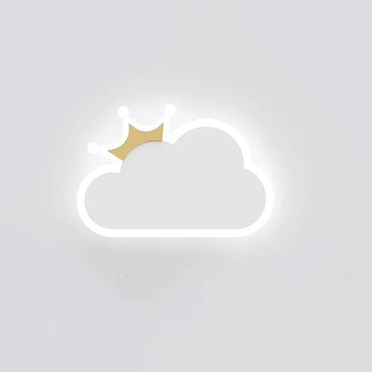 Audara-Colorful Creative Wall Lamp Scandinavian Clouds Art Wall Lights Kids Room Bedroom Bedside Decorative Sconces Living Room Aisle Corridor LED Mounted Lighting Fixture