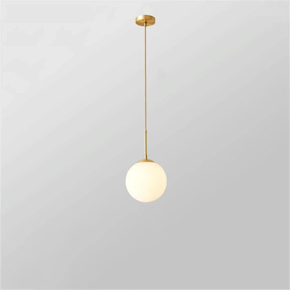 Audara-Fashion Bedroom Bedside Pendant Lightled Modern Creative Spherical Glass Dining Room Lighting Fixturese Cozy Living Room Bar Chandeliers Scandinavian Hotel Cafe Milk Tea Shop HangingLamp
